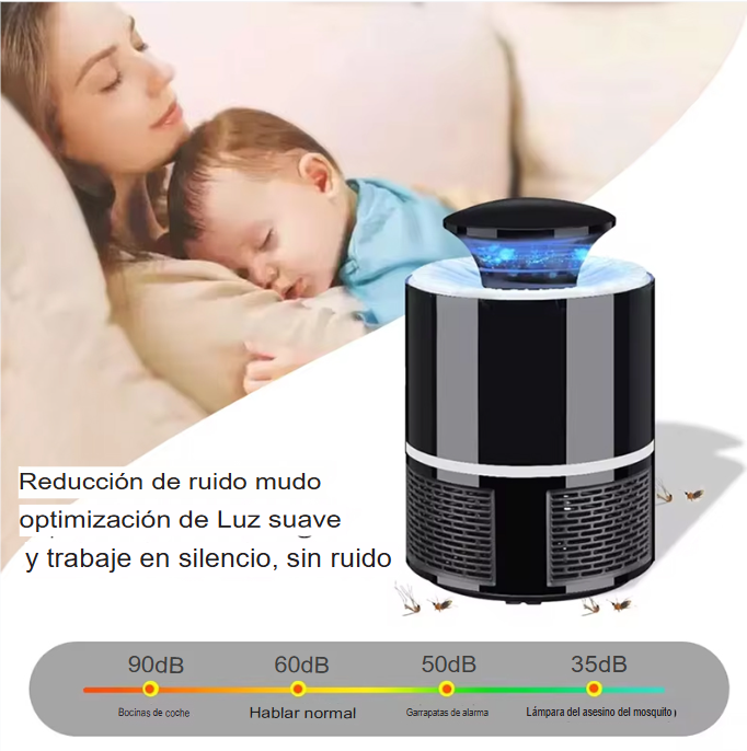 Lampara Mata Mosquitos Luz Uv